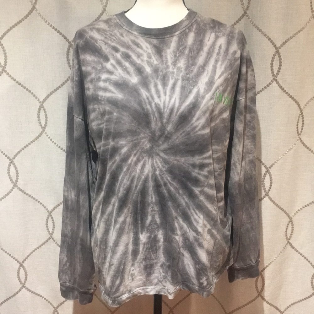 Urban Outfitters Tie Dye green logo Worn Once NEW